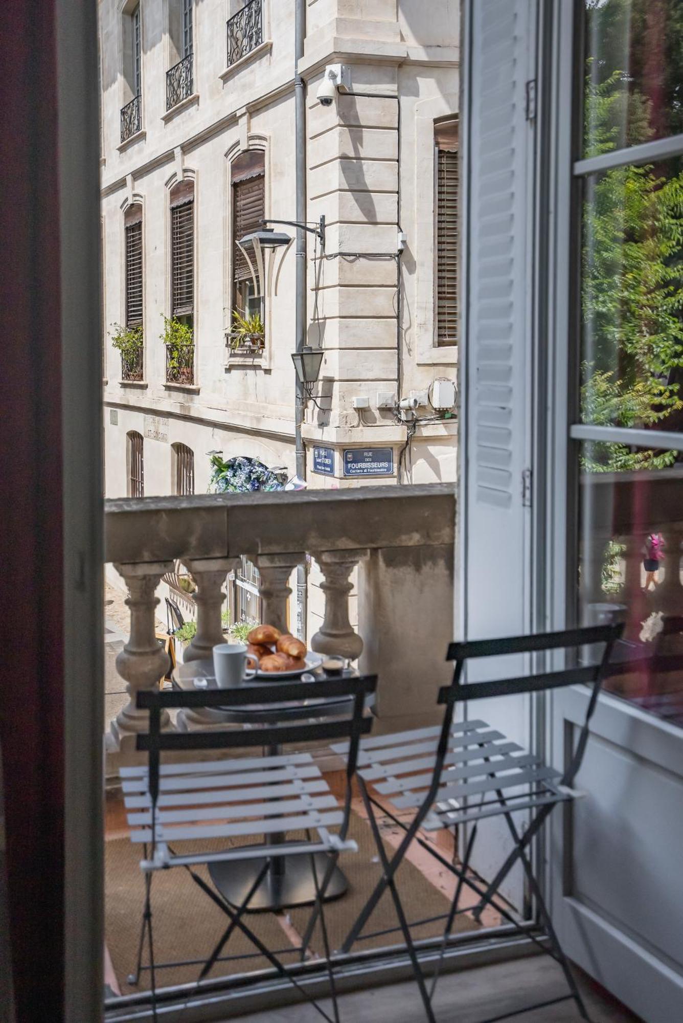 Ferienwohnung Le Balcon Du Roi Rene Avignon Exterior foto